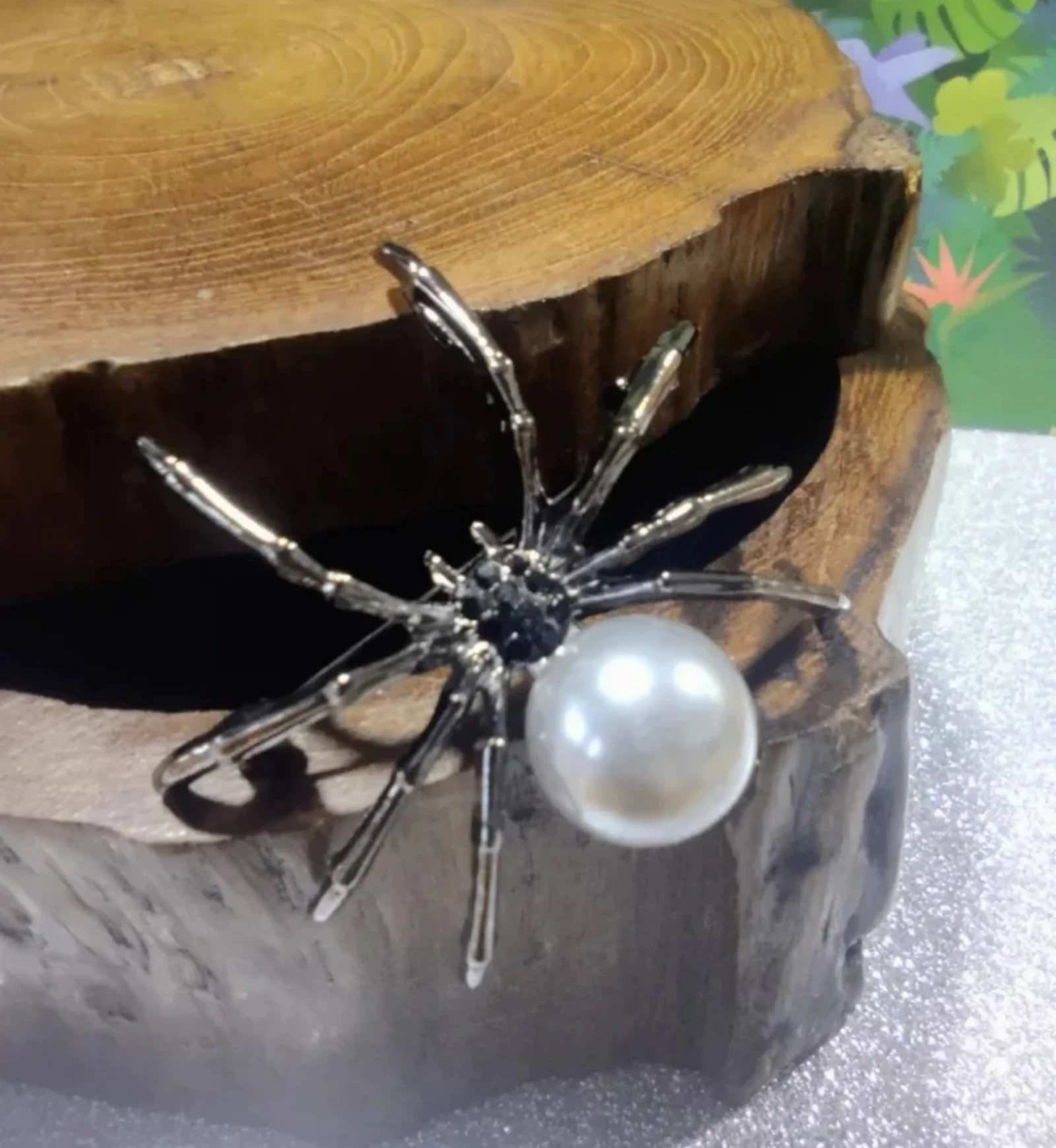 Broche de araña